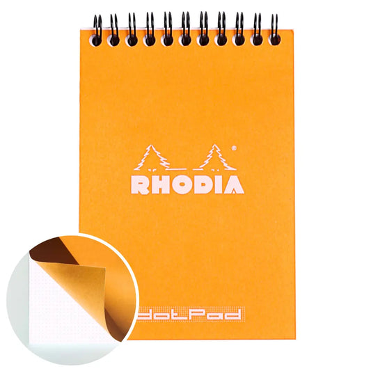 Wirebound Notepad Dot - A6,A5
