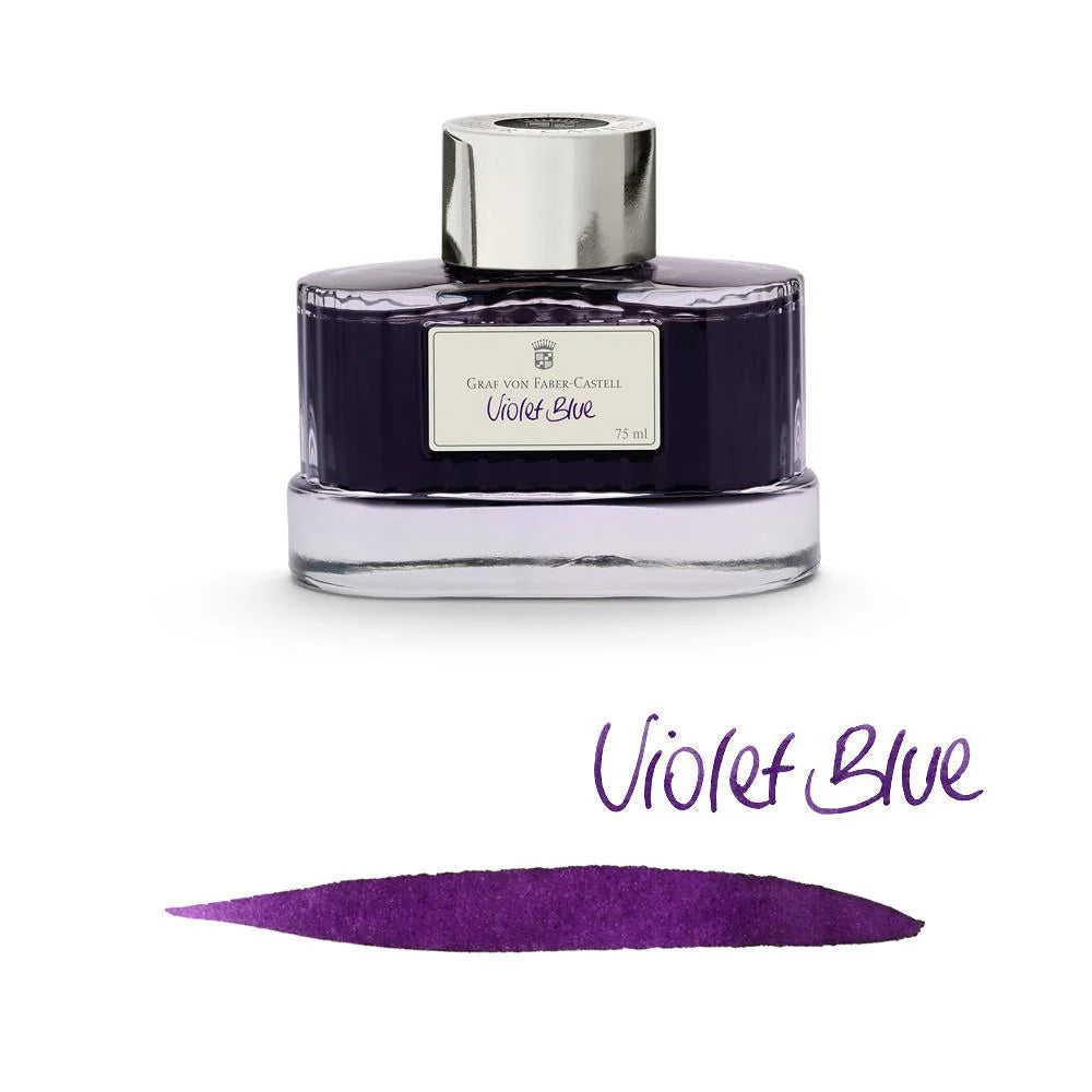 Graf von Faber-Castell Ink Bottle (75ml) - Violet Blue
