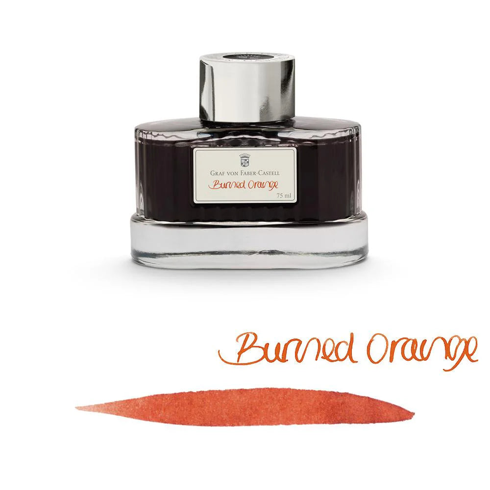 Graf von Faber-Castell Ink Bottle (75ml) - Burned Orange