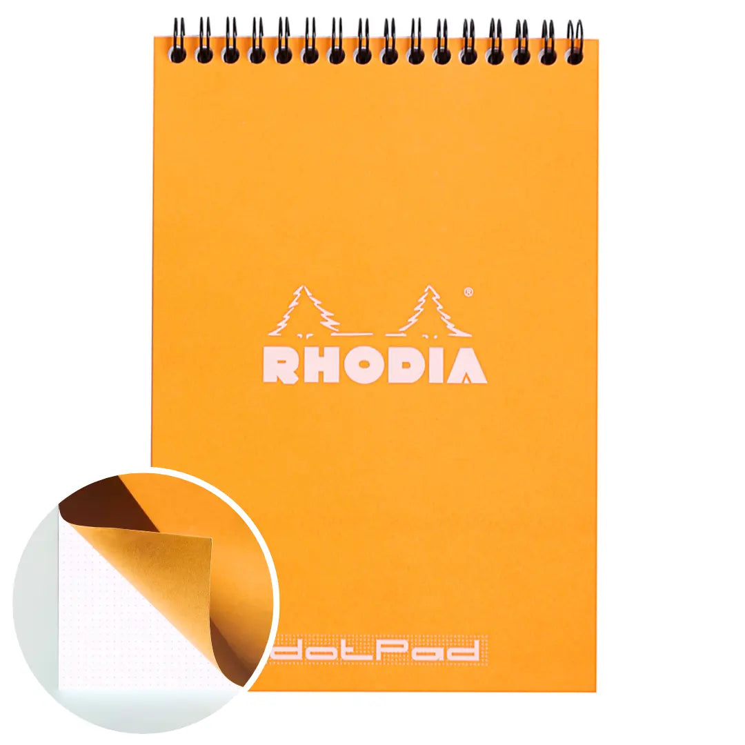 Wirebound Notepad Dot - A6,A5