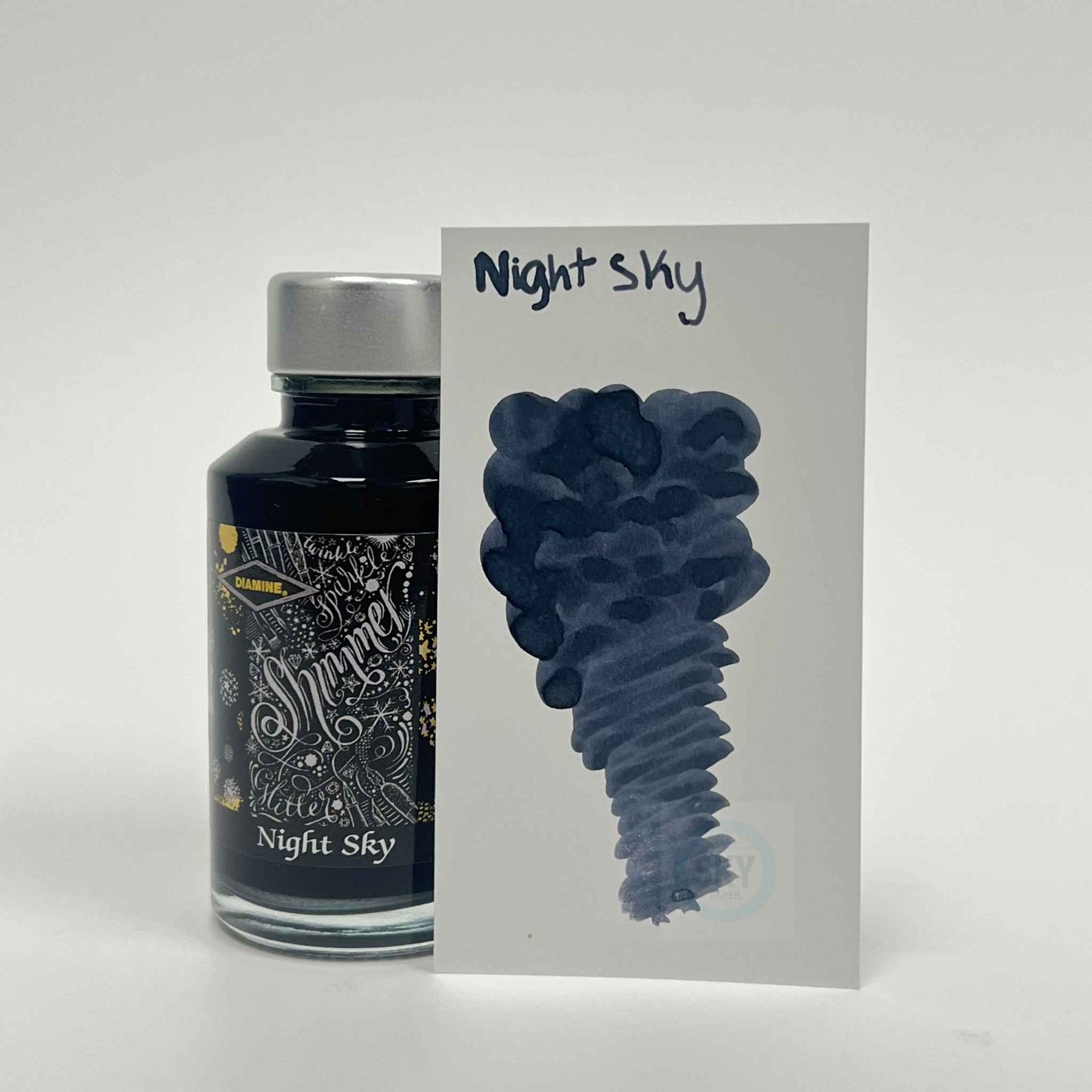 Diamine Shimmering Fountain Pen Ink 80ml - Night Sky