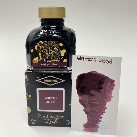 Diamine Fountain Pen Ink 80ml - Writer's Blood