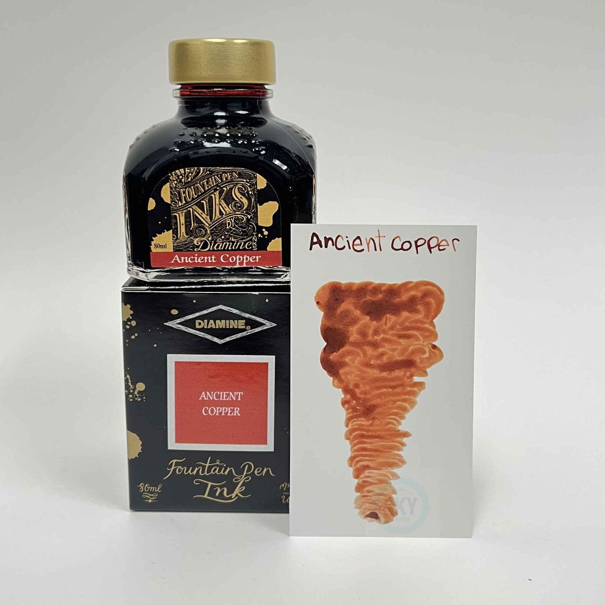 Diamine Fountain Pen Ink 80ml - Ancient Copper