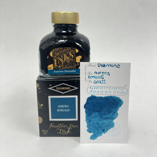 Diamine Fountain Pen Ink 80ml - Aurora Borealis