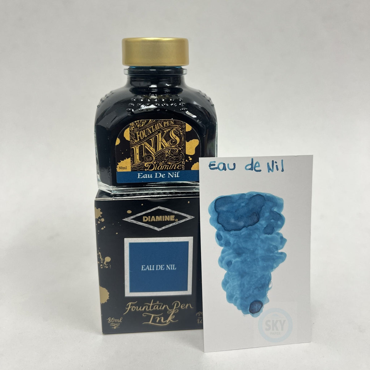 Diamine Fountain Pen Ink 80ml - Eau De Nil