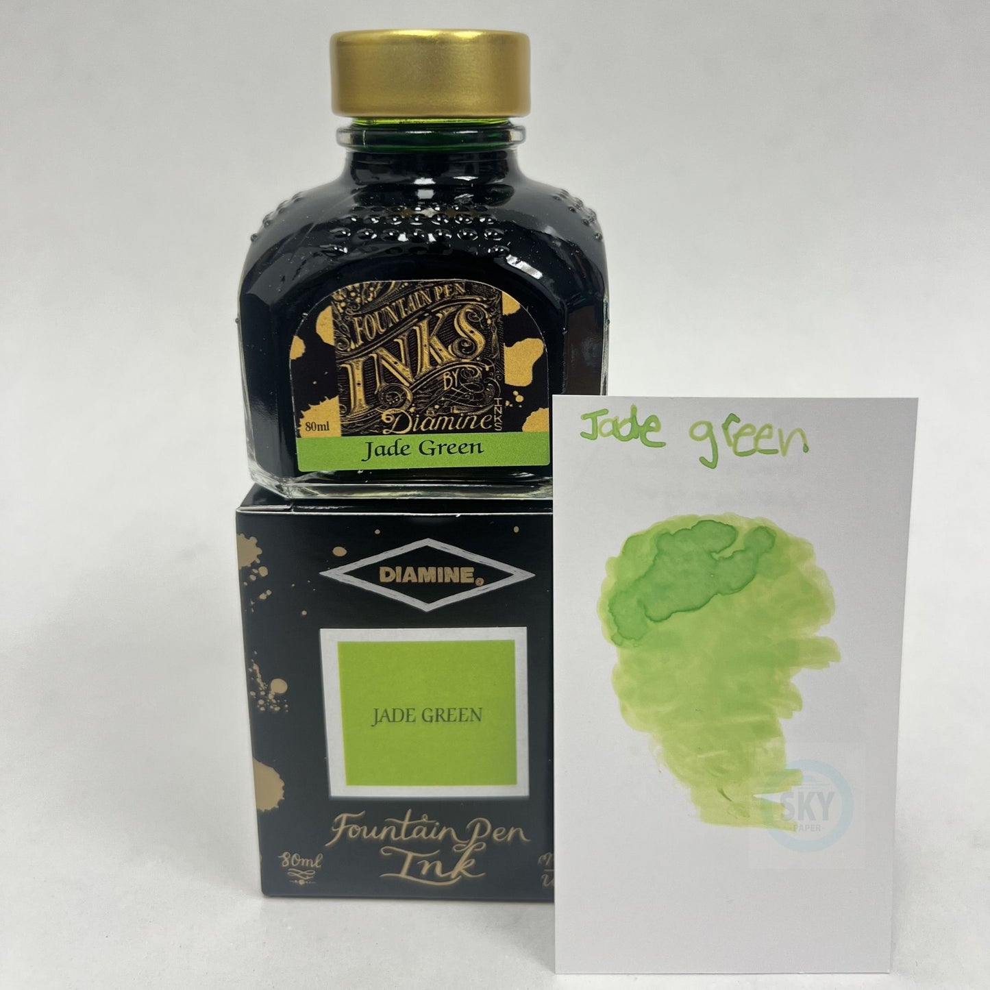 Diamine Fountain Pen Ink 80ml - Jade