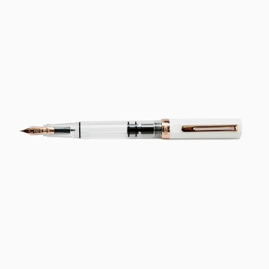 TWSBI ECO White RoseGold Fountain Pen F