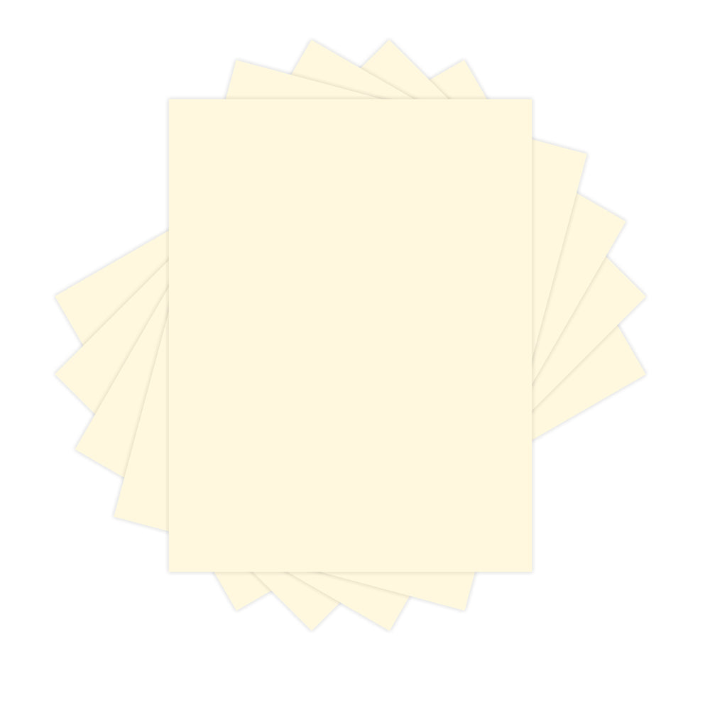 Lettermark Vellum Bristol Color Cardstock 8.5" x 11" / Letter