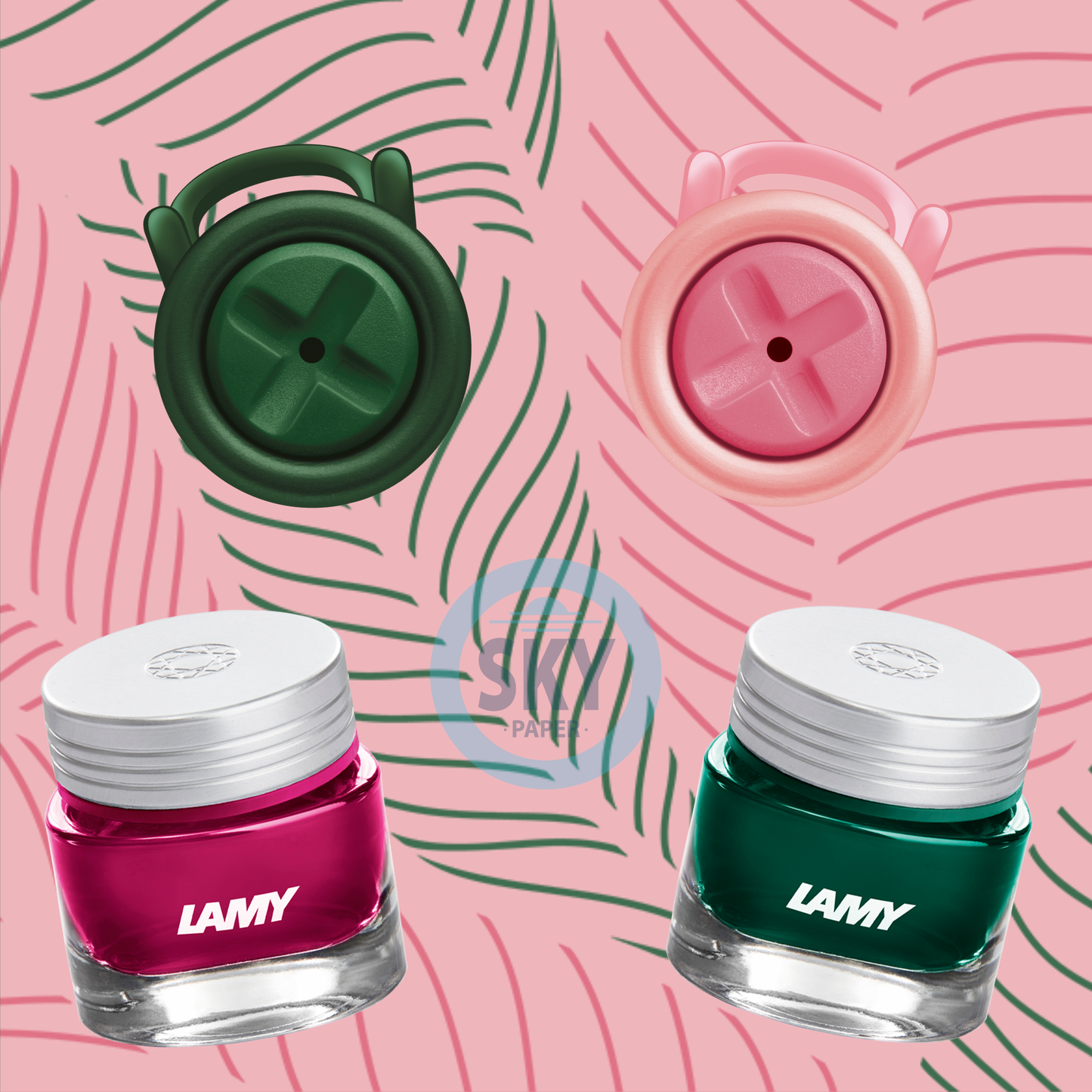 LAMY AL-star Fountain Pen - Flamingo and Pine