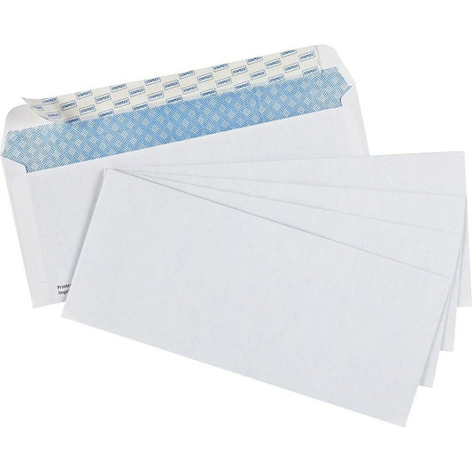 Staples #10 Envelopes with QuickStrip Closure - 4-1/8" x 9-1/2" - White - 500 Pack