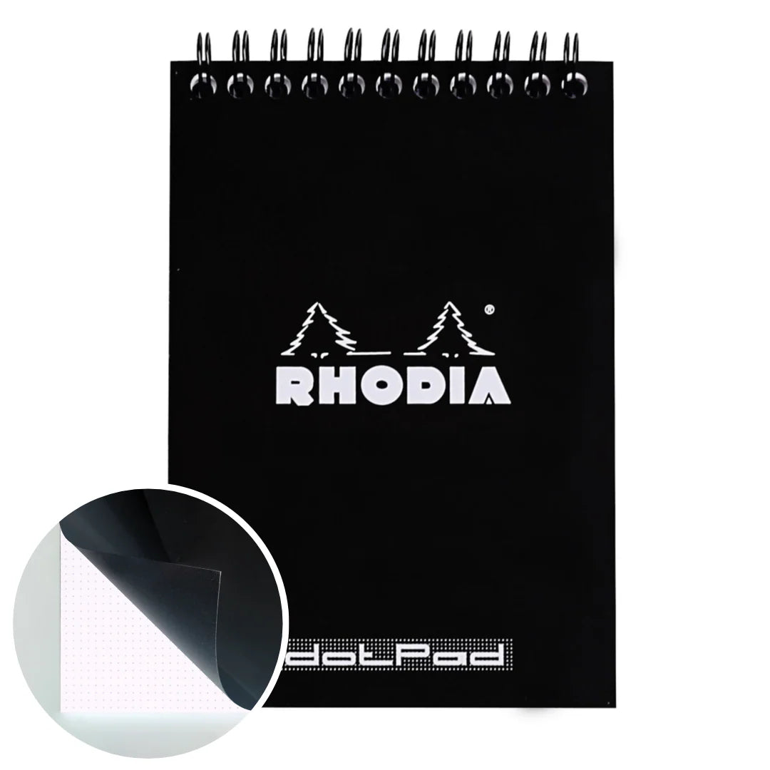 Wirebound Notepad Dot - A6,A5