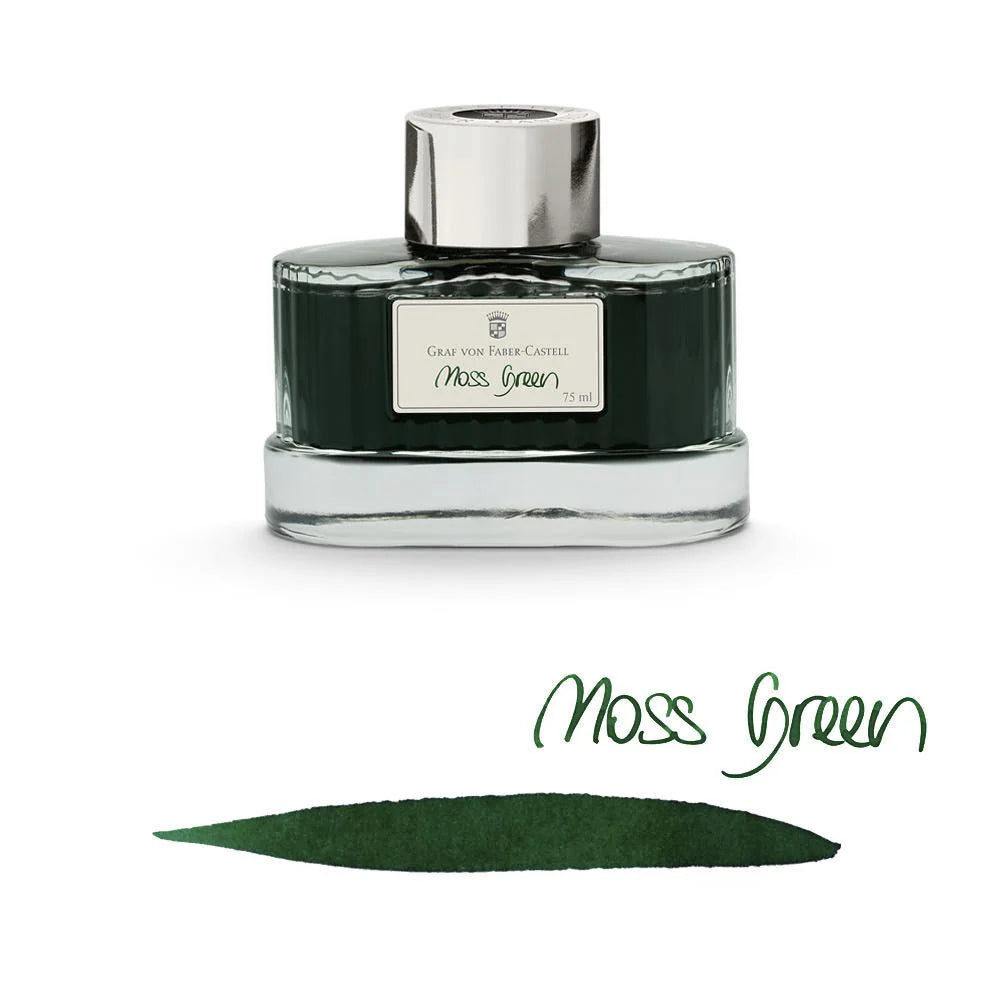 Graf von Faber-Castell Ink Bottle (75ml) - Moss Green