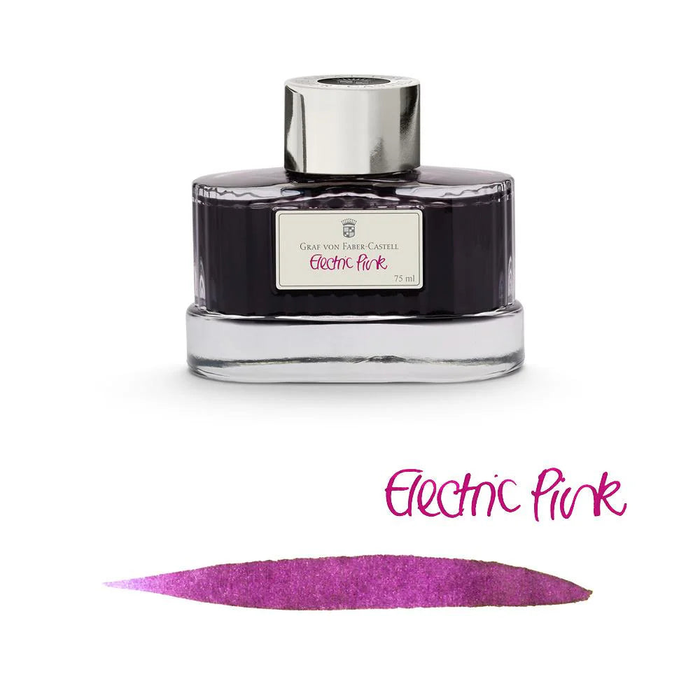 Graf von Faber-Castell Ink Bottle (75ml) - Electrical Pink
