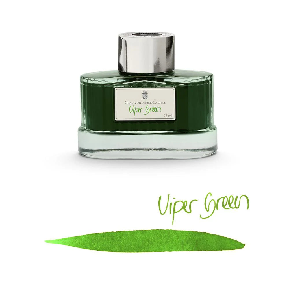 Graf von Faber-Castell Ink Bottle (75ml) - Viper Green