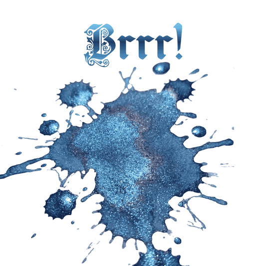 Diamine Brrr! Ink – 50ml Pigment Shimmer (2025 Inkvent)