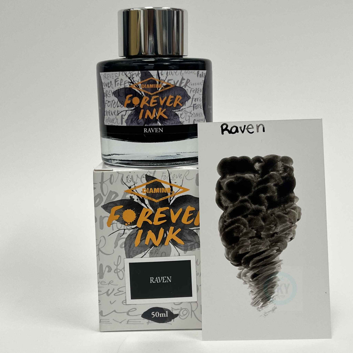 Diamine Forever Fountain Pen Ink 50ml - Raven