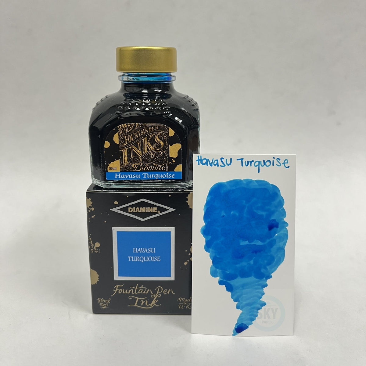 Diamine Fountain Pen Ink 80ml -  Havasu Turquoise