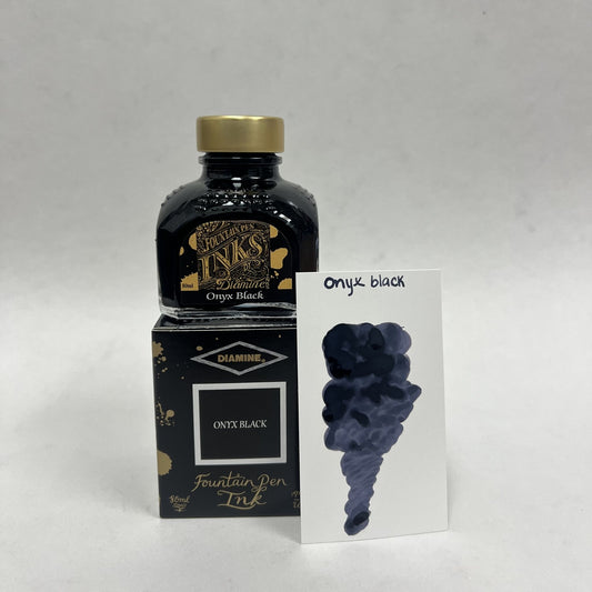 Diamine Fountain Pen Ink 80ml - Onyx Black