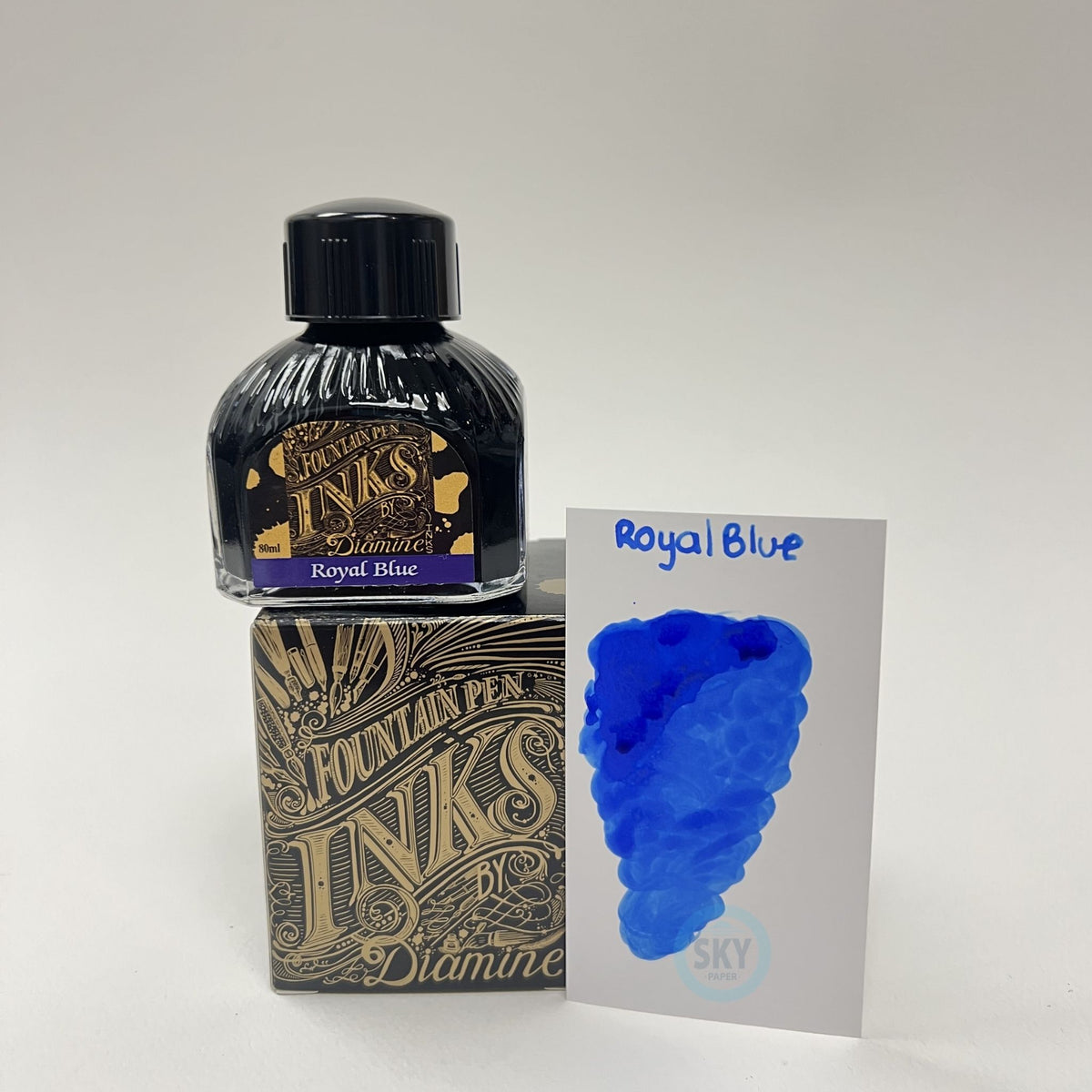Diamine Fountain Pen Ink 80 ml- Royal Blue