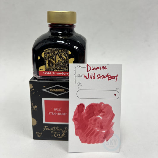 Diamine Fountain Pen Ink 80ml - Wild Strawberry