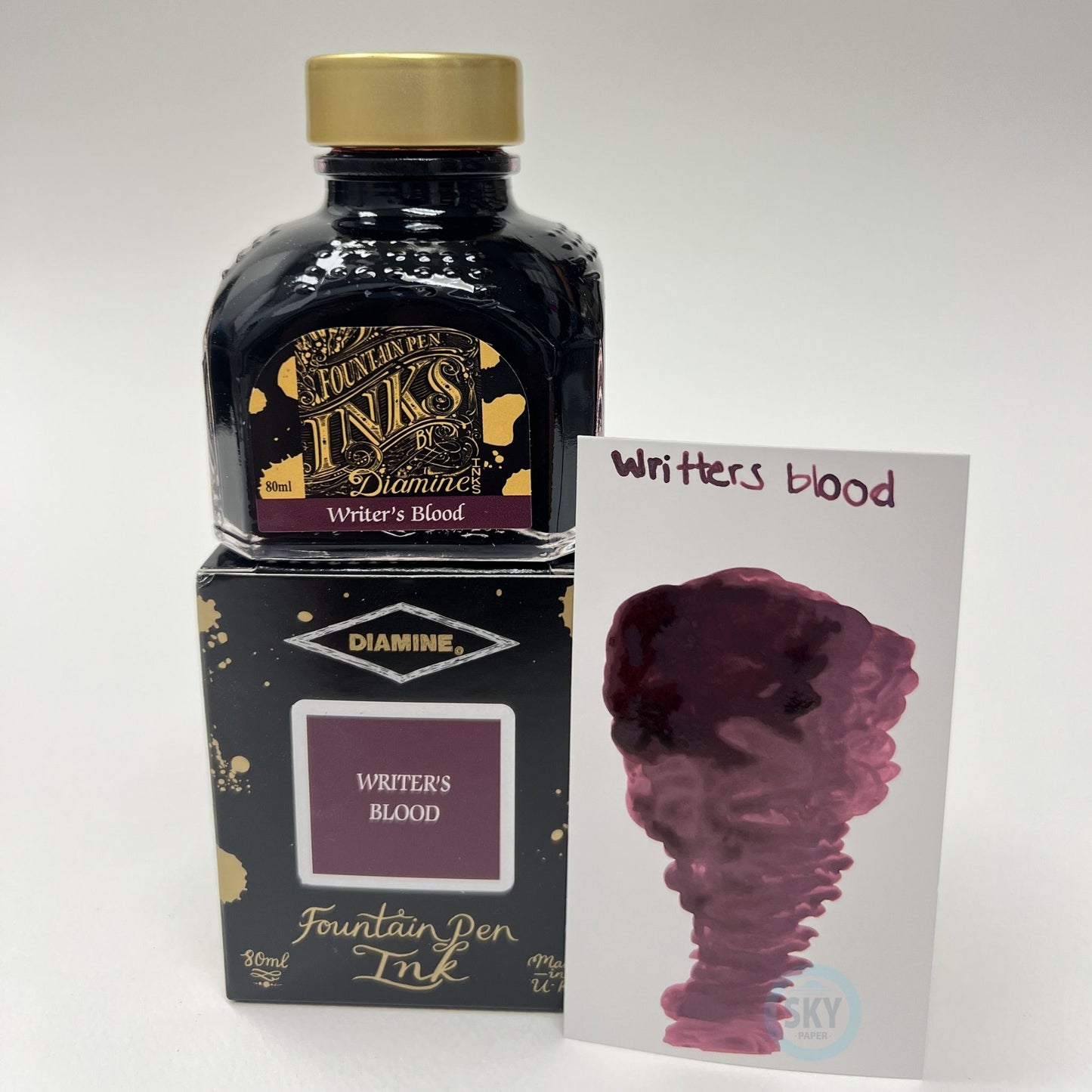 Diamine Fountain Pen Ink 80ml - Writer's Blood