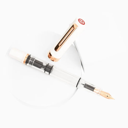 TWSBI ECO White RoseGold Fountain Pen F