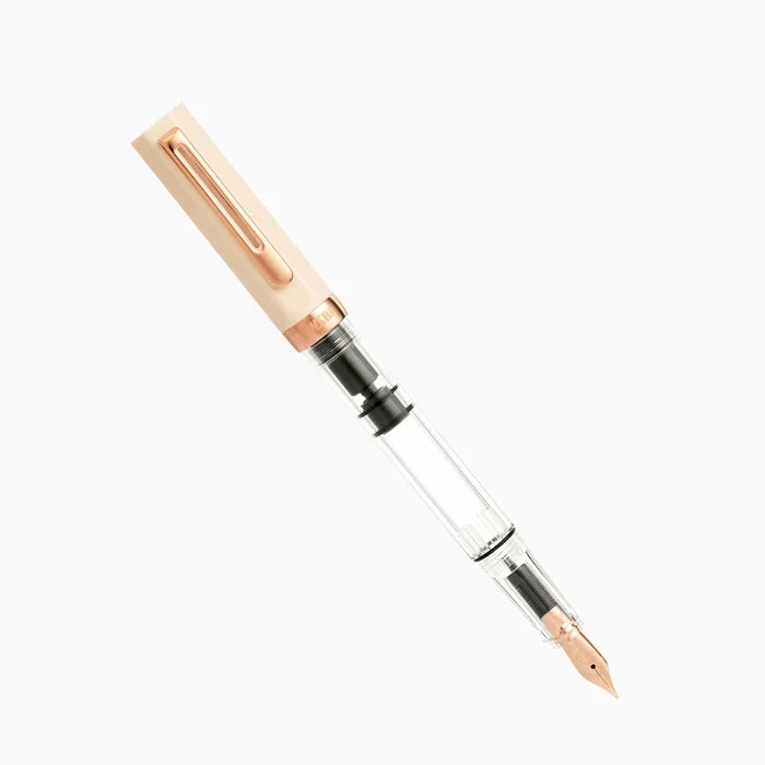 TWSBI ECO Creme RoseGold Fountain Pen EF