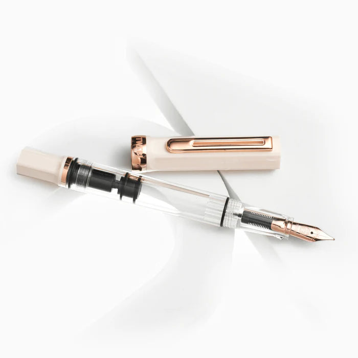 TWSBI ECO Creme RoseGold Fountain Pen EF