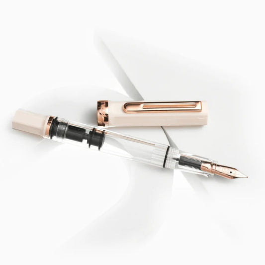 TWSBI ECO Creme RoseGold Fountain Pen F
