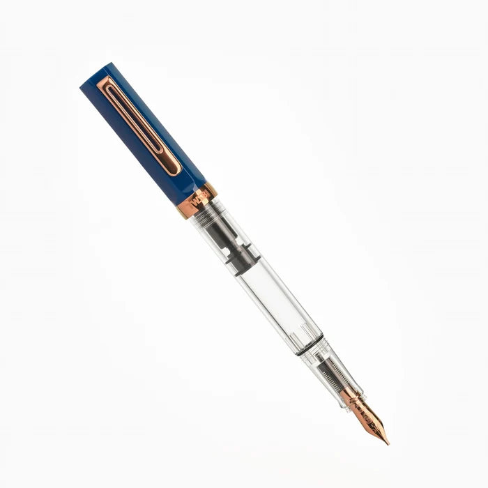 TWSBI ECO Indigo Blue Bronze Fountain Pen EF