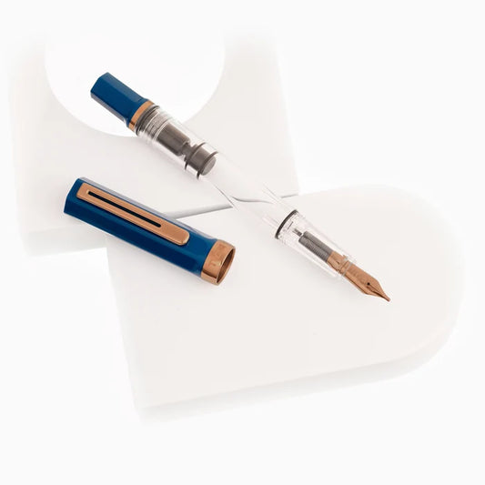 TWSBI ECO Indigo Blue Bronze Fountain Pen M