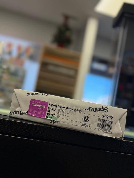 Sylvamo Springhill Digital Cover 8.5*11, 250 Sheets, 67lb