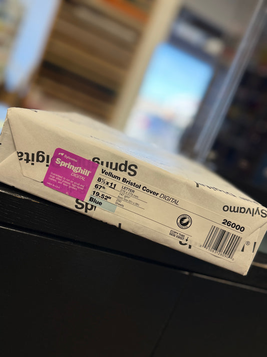 Sylvamo Springhill Digital Cover 8.5*11, 250 Sheets, 67lb
