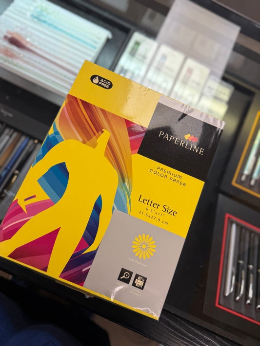 Paperline Smooth Colored Copy Papers 8.5*11, Letter size - 80