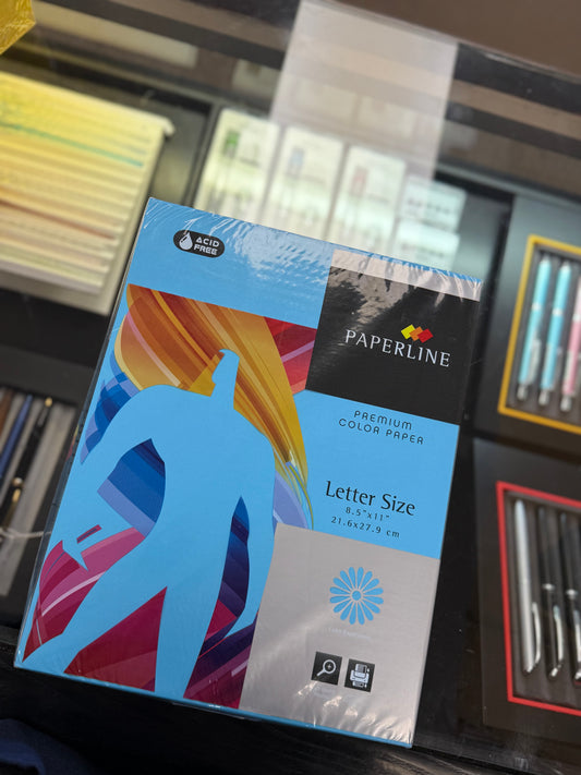 Paperline Smooth Colored Copy Papers 8.5*11, Letter size - 80