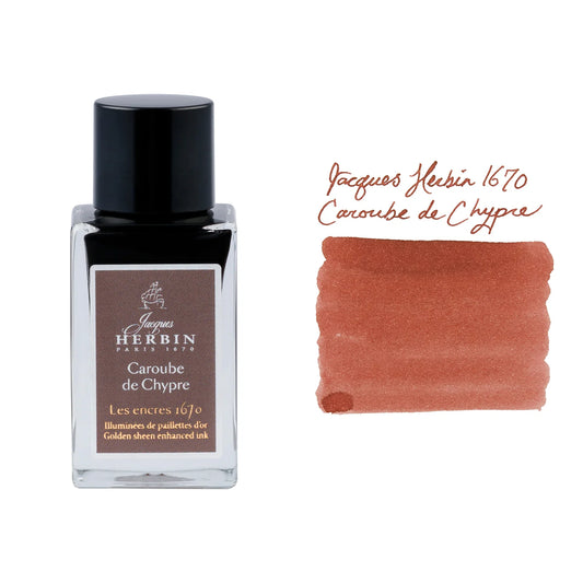Jacques Herbin - 1670 Prestige - Carob of Cyprus - Gold Shimmer