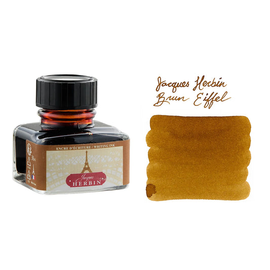 Jacques Herbin - Writing ink - Yellow/Brown (Eiffel Tower)