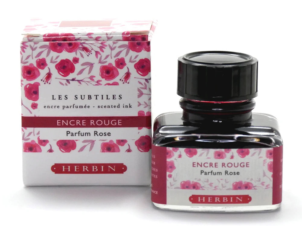 Jacques Herbin - Red Scented Ink - Roses