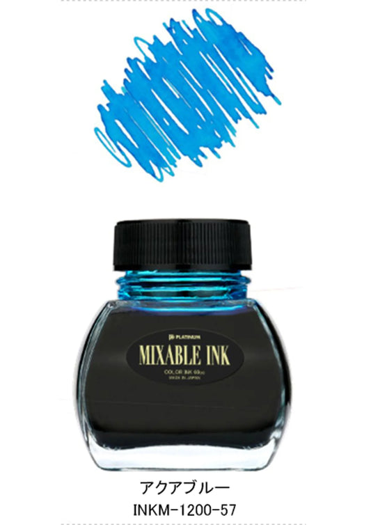Dyestuff 'Mixable' bottle ink 60cc - Aqua Blue