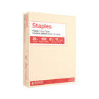 Staples 30% Recycled Pastel Colored Copy Paper - Letter - 8-1/2" x 11" -  500 Sheets
