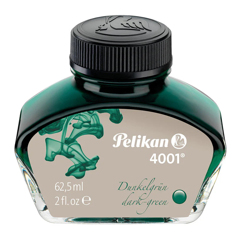 Pelikan  4001 Fountain Pen Ink 62.5 ml - Dark Green