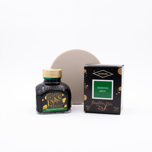 Diamine Fountain Pen Ink 80ml - Sherwood Green