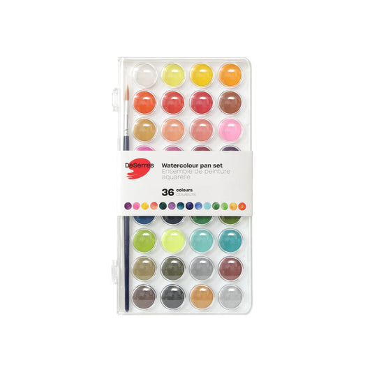 36 Colours Watercolour Set