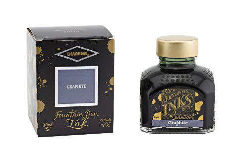 Diamine fountain Pen Ink 80ml - Graphite