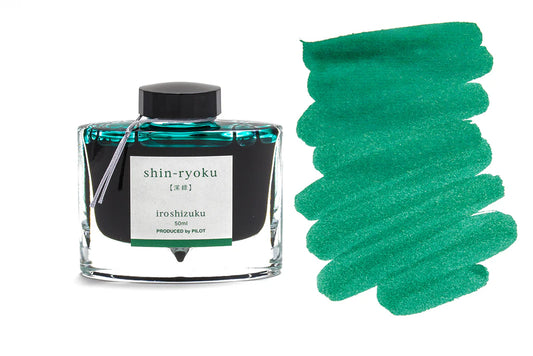 Pilot Iroshizuku Shin-ryoku (forest green) 50ml