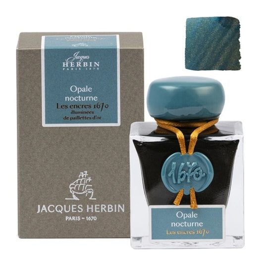 Jacques Herbin - 1670 Prestige - Nocturne Opal - Gold Shimmer