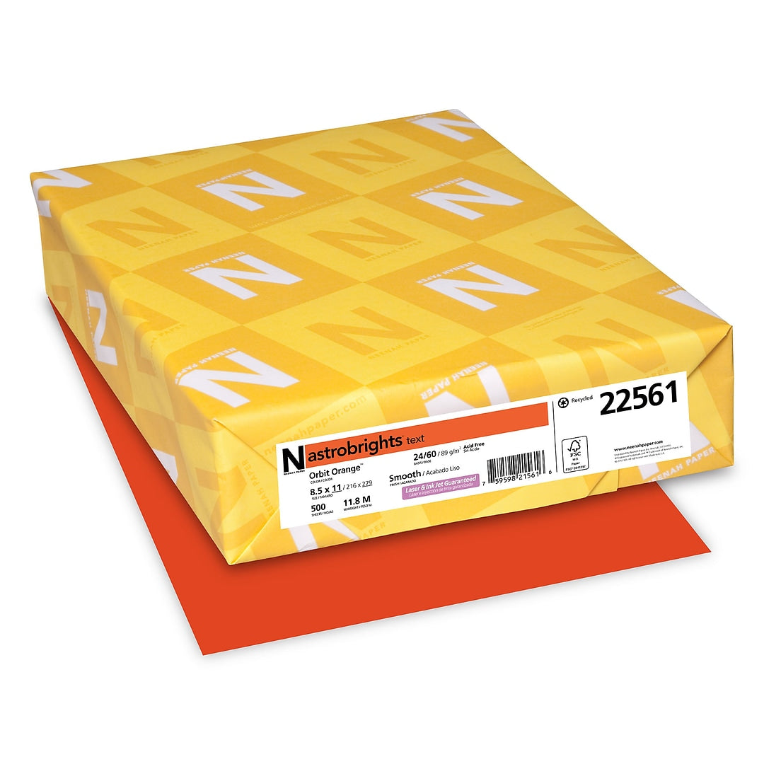 Astrobrights Color Copy Paper 8.5*11 - 500 sheets