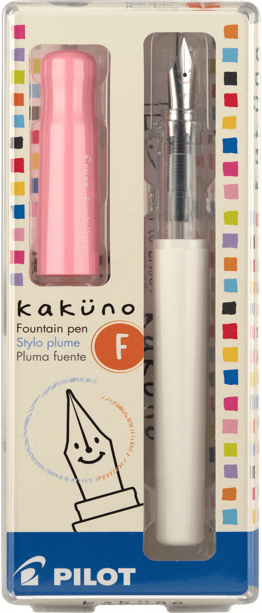 Kakuno Fountain Pen - Soft Pink