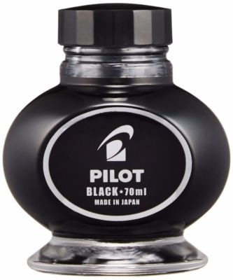 Pilot Ink bottle for fountain pen Black 70ml