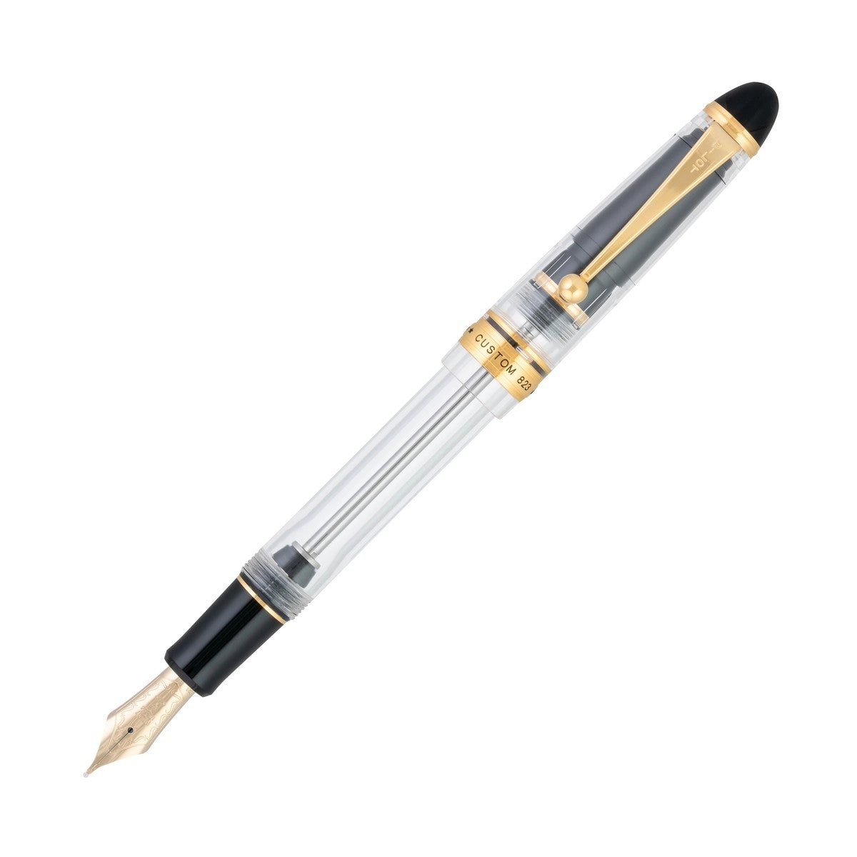 Pilot Custom 823 Fountain pen - Set Brown Med, Clear Signature – Sky Paper
